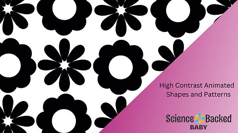 High Contrast Shapes and Patterns for Babies and Infants - 4K with Classical Music