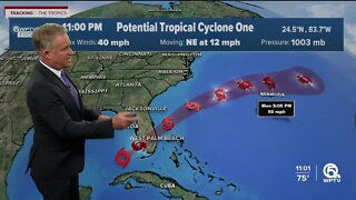 Tracking Potential Tropical Cyclone One: Friday 11 p.m.