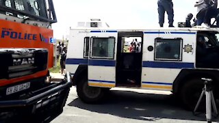 SOUTH AFRICA - Johannesburg - Alexander protest (videos) (ygq)