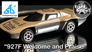 “927F Welcome and Praise” in Gold/Black- Model by Changsheung Toys