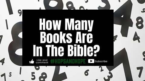 How Many Books Are in The Bible?