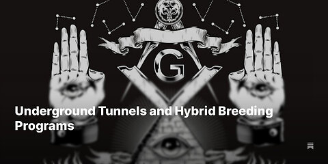 Underground Tunnels and Hybrid Breeding Programs - Greg Reese