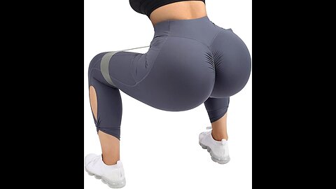 THE GYM PEOPLE | Tummy Control Workout Running Yoga Leggings for Women