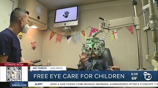 Free eye care for San Diego County children