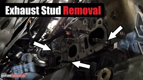Exhaust Manifold Stud Removal VQ35DE (Nissan 350Z / Infiniti G35)| AnthonyJ350