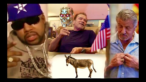 Sylvester Stallone Arnold Schwarzeneggar Lil Wayne Bow Wow Expose Rap Music Black Donkey Brainwash