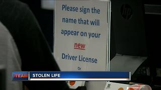 Accused identity thief done in by own driver's license