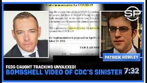 FEDS CAUGHT Tracking UnVaxxed! Bombshell Video Of CDC’s SINISTER Plot