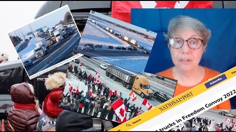 Canada Freedom Convoy - Trudeau Hides