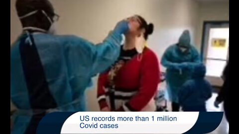 JAN 3, 2022,US REPORTS 1 MILLION DAILY COVID CASES, BREAKS PREVIOUS RECORDS; SETS GLOBAL RECORD NEWS