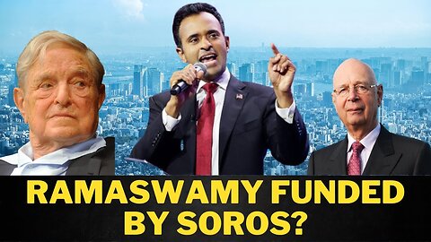 Vivek Ramaswamy was funded by George Soros and very proud of it (JTF video)
