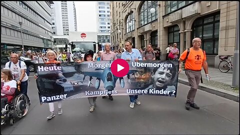 05.08.2023 Weltfrieden - Demo Brandenburger Tor - Berlin