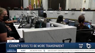 SD County Hold First Public Meeting for Transparency Committee