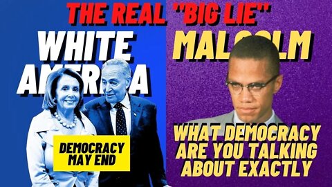 White America: Democracy is in Trouble | BIPOC: What Democracy | The Real "BIG LIE"