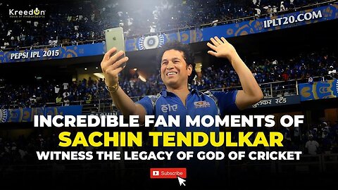 🙏 Respect | Sachin Tendulkar's Most Heart-Warming Fan Moments | God Of Cricket | KreedOn