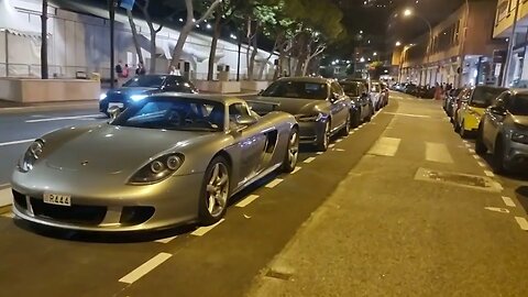 😱 Porsche Carrera GT or 992 GT3 parked on the street overnight as a daily beater in Monaco? 😱