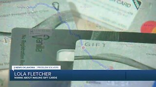 Beware of Mailing Gift Cards