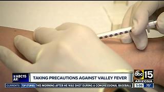 Taking precautions against Valley Fever