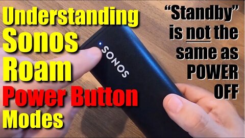 🔥Sonos Roam ● How the Standby and Power Off Functions Actually Work ✅
