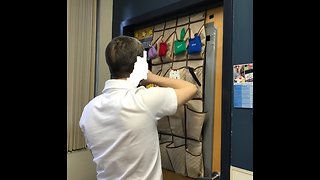 Shoe Bag Sorting Activity for Developmental Disabilities