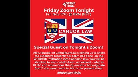 Stand4THEE Frida Night Zoom Nov 17 - Alex from Canuck Law
