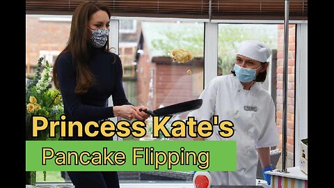 A Royal Kitchen Disaster : When Princess Kate's Pancake Flipping Went Awry