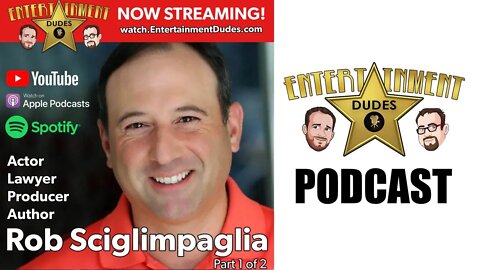 #14 - #Attorney, Producer, Author, and Actor, Robert Sciglimpaglia (Episode 1 of 2) #VoiceOverLegal