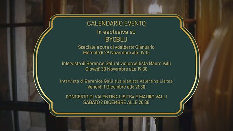 Annuncio del Concerto di Valentina Lisitsa e Mauro Valli 20231202 ore 20:30 - Pangea Speciale