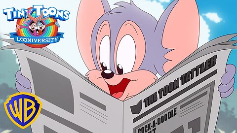 Tiny Toons Looniversity | Rival School Newspapers 🚨🗞 | @WB Kids