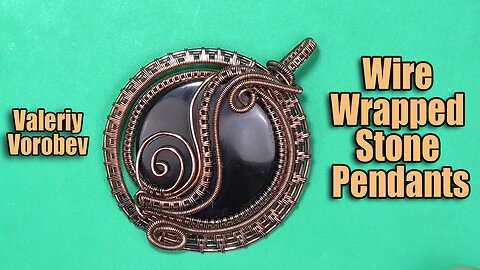 Wire wrapping pendants tutorials PDF - Inspire Uplift