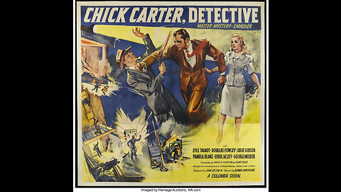 CHICK CARTER, DETECTIVE (1946)--a colorized 15-chapter serial in one video