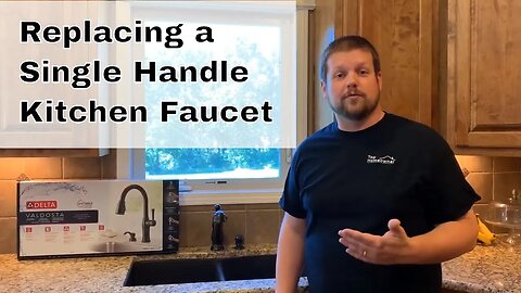 How to Install a Kitchen Faucet Replacement - Step-by-step