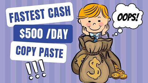 CPAGRIP Tutorial FASTER To Make $500 /DAY But Requires Copy and Paste, CPA Marketing