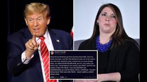 Trump Weighs In On NBC’s Swift Reversal In Ronna McDaniel Hiring