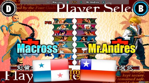 The Last Blade 2 (Macross Vs. Mr.Andres) [Panama Vs. Chile]