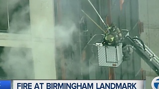 Fire at Birmingham apartment leaves residents scrambling