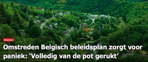 Omstreden Belgisch beleidsplan
