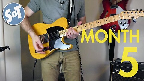 9 MONTH GUITAR CHALLENGE | Part 06 - Month Five Check-In - STAND UP!