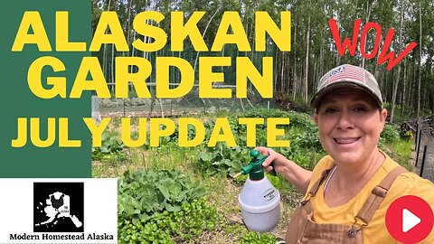 Gardening in Alaska, 20 hours of sunlight, Massive growth and record rain fall. What’s next?
