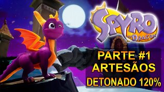 Spyro: The Dragon Remasterizado - Detonado 120% - [Parte 1 - Artesãos] - Dublado PT-BR - 1440p