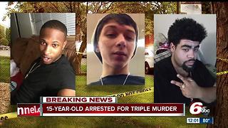 15-year-old arrested in connection with triple homicide