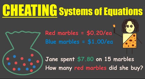 CHEATING the Systems of Equations (Unofficial Method)