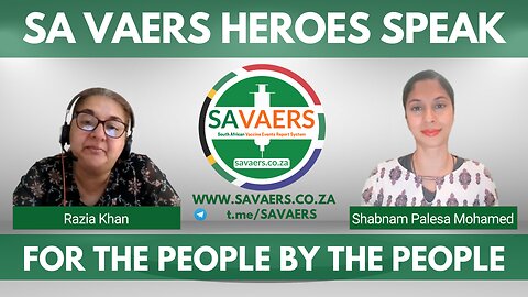 SA VAERS HEROES SPEAK - Malaikah Khan