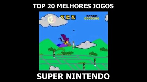 TOP 20 MELHORES JOGOS DE SUPER NINTENDO