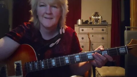 Red Dirt Road- Brooks And Dunn bass cover by Cari Dell- Musicvox Spaceranger bass