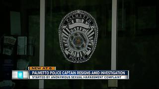 Palmetto Police Captain resigns amid investigation