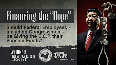 Webinar | Financing the “Rope”: Should Federal Employees be Giving the CCP their Pension Funds?