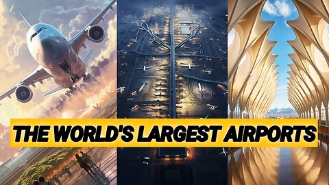 3 Largest Airport In The World 🌎