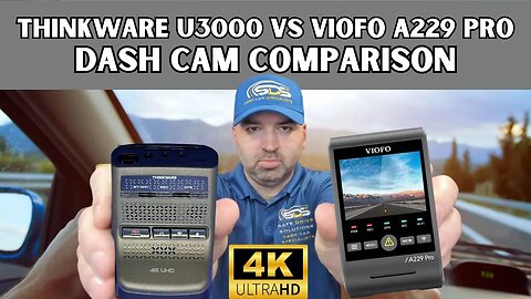 Viofo A229 Pro vs Thinkware U3000 Dash Cam Review Comparison