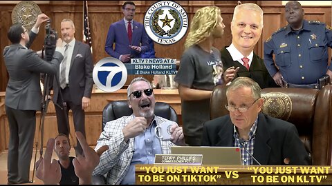 Smith County Judge Neal Franklin wants to be on KLTV, Blake Holland Coverups; Welcome to Tyler, TX
